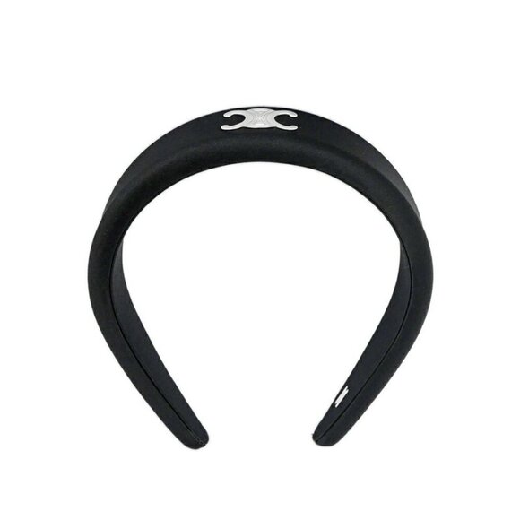 Celine Triomphe Headband Black Hair main image 9